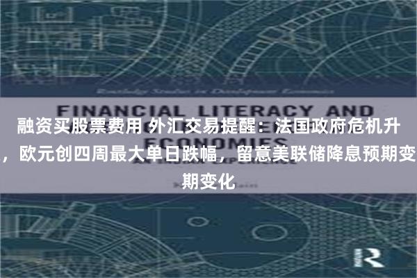 融资买股票费用 外汇交易提醒：法国政府危机升级，欧元创四周最大单日跌幅，留意美联储降息预期变化