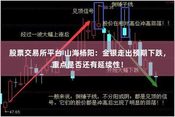 股票交易所平台 山海杨阳：金银走出预期下跌，重点是否还有延续性！